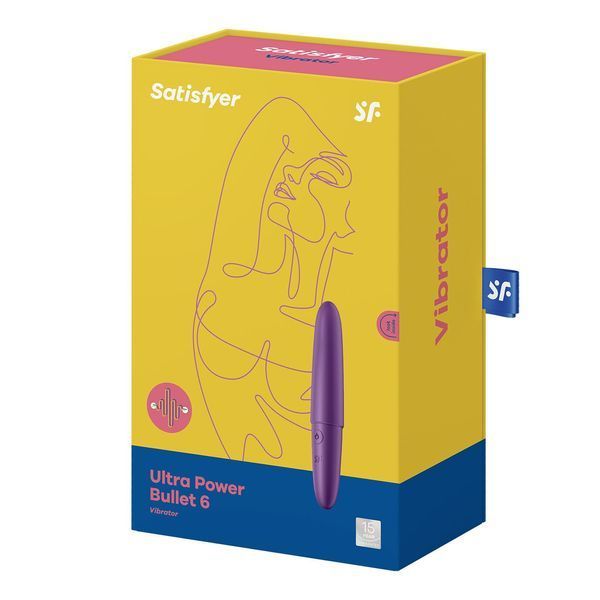 Мінівібратор Satisfyer Ultra Power Bullet 6 Violet SO5433
