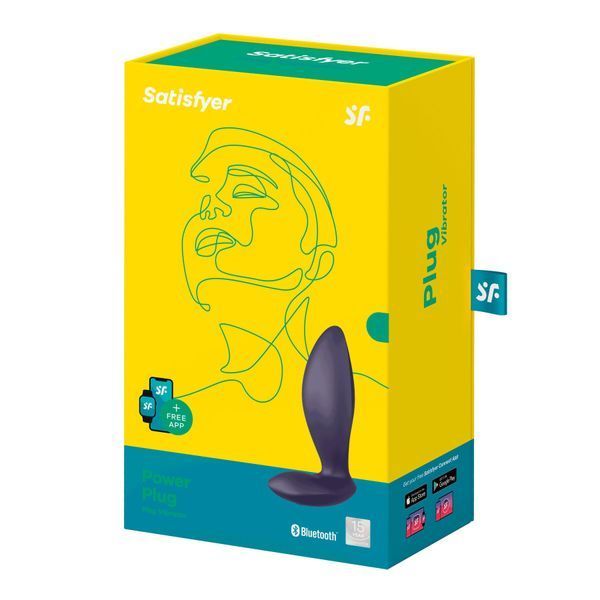 Анальная смарт-пробка с вибрацией Satisfyer Power Plug, очень мощная SO8678