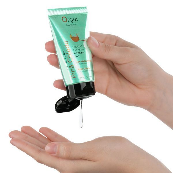Лубрикант на водной основе Orgie Lube Tube Pina Colada, 50 мл, вкус и аромат пина колады SX1516