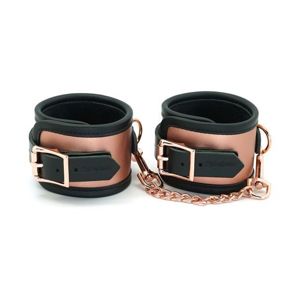 Поножі Liebe Seele Rose Gold Memory Ankle Cuffs, натуральна шкіра, рожеве золото SO9497