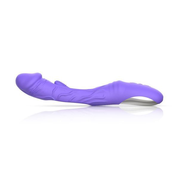 Вібратор Good Vibes Only - Flax Vibrating Dildo with G-Spot Stimulator SX3064