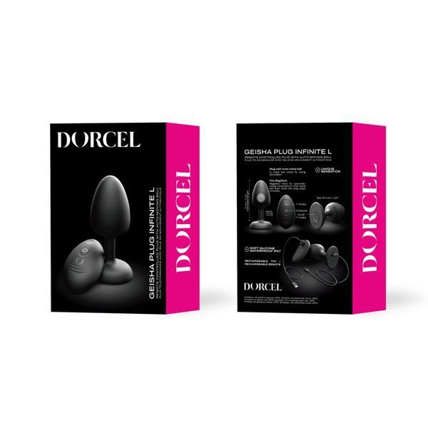 Анальная вибропробка Dorcel GEISHA PLUG INFINITE L SX1388