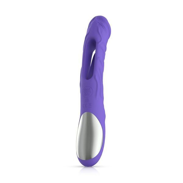 Вібратор Good Vibes Only - Flax Vibrating Dildo with G-Spot Stimulator SX3064