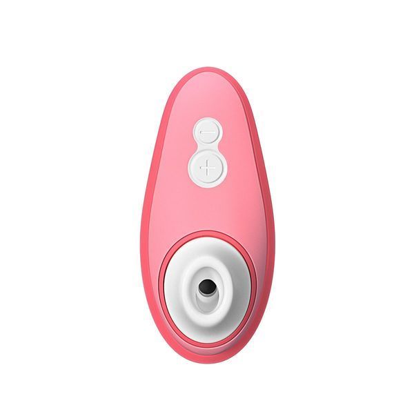 Вакуумний кліторальний стимулятор Womanizer Liberty 2 Vibrant Rose, 8 режимів, магнітна кришечка SX0522