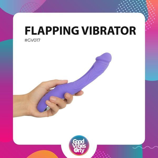 Вібратор Good Vibes Only - Flax Vibrating Dildo with G-Spot Stimulator SX3064