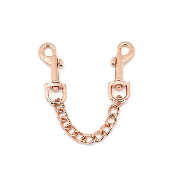 Поножі Liebe Seele Rose Gold Memory Ankle Cuffs, натуральна шкіра, рожеве золото SO9497