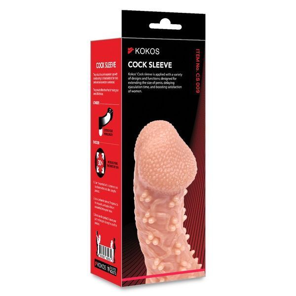 Насадка на член Kokos Cock Sleeve CS 009 M SX1467