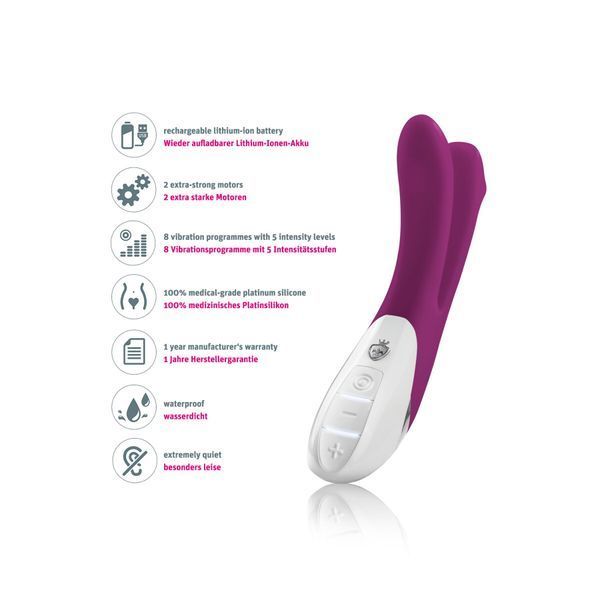 Вибратор Mystim Bon Aparte oh so aubergine SX3188