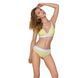 Спортивный топ с двойными бретелями Passion PS007 TOP L, yellow SO4275 фото 2