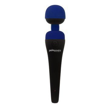 Вібромасажер PalmPower Recharge Blue, перезаряджуваний, гнучка головка, тревел-замок SO8901