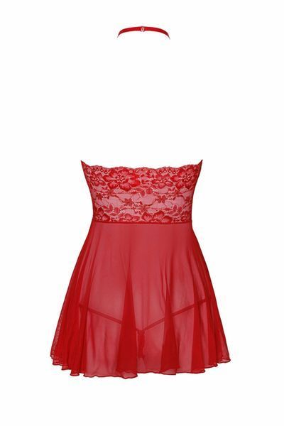 Бебі-дол Kissable Sexy Kiss Babydoll Red L/XL SX1953