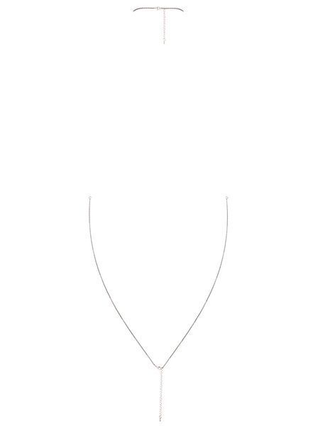 (SALE) Цепочка для бюста с кулоном-звездой Obsessive Bijou 902 SO7688