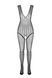 Белый бодистокинг с доступом Passion BS103 One Size, white SX1895 фото 3