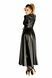 Платье-плащ с мокрым эффектом Noir Handmade F128C Powerwetlook gown coat, L SX0015 фото 3