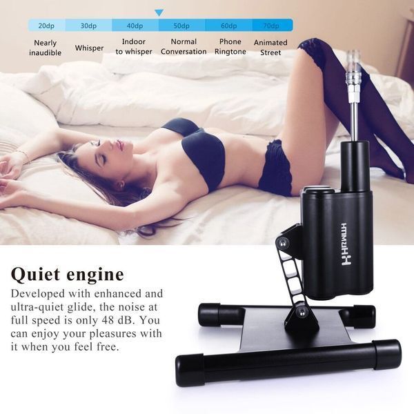 Смарт секс-машина Hismith AK-03 Sex Machine APP с фаллоимитатором, устойчивая, не требует сборки SO6193