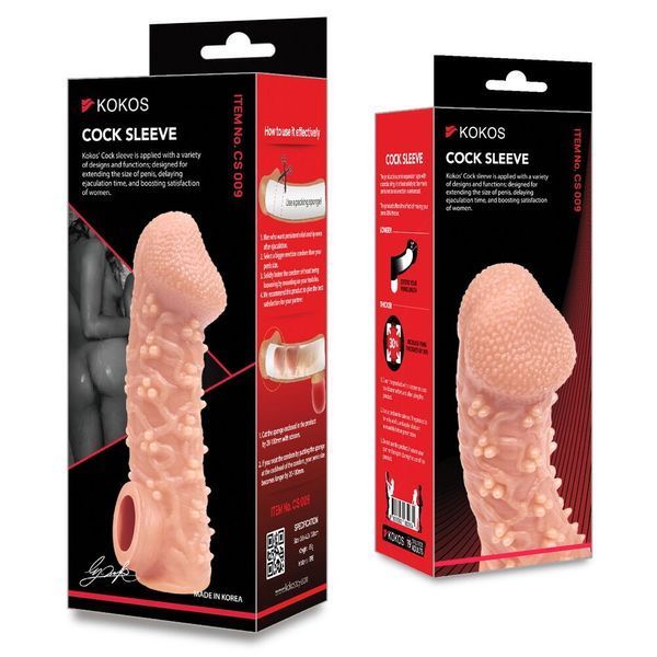 Насадка на член Kokos Cock Sleeve CS 009 L SX1468