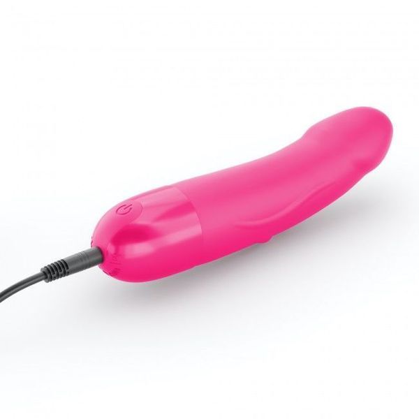 Вібратор Dorcel Real Vibration S Magenta 2.0, діаметр 3,7см, перезаряджається, для точки G SO3564