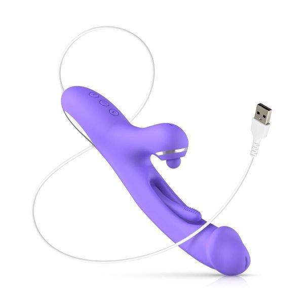 Вибратор-кролик Good Vibes Only - Tess Rabbit Vibrator with G-Spot Stimulator SX3065