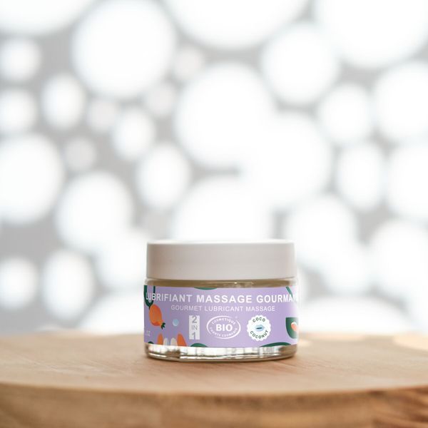 Массажное масло-лубрикант с ароматом и вкусом кокоса Goliate Couple Gourmand Coco 50 мл SX3010