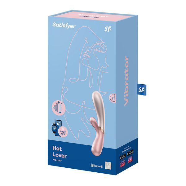 Смарт вибратор-кролик с подогревом Satisfyer Hot Lover Pink SO5544