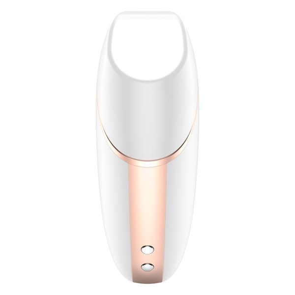 Вакуумный клиторальный стимулятор Satisfyer Love Triangle White с управлением через интернет SO3896
