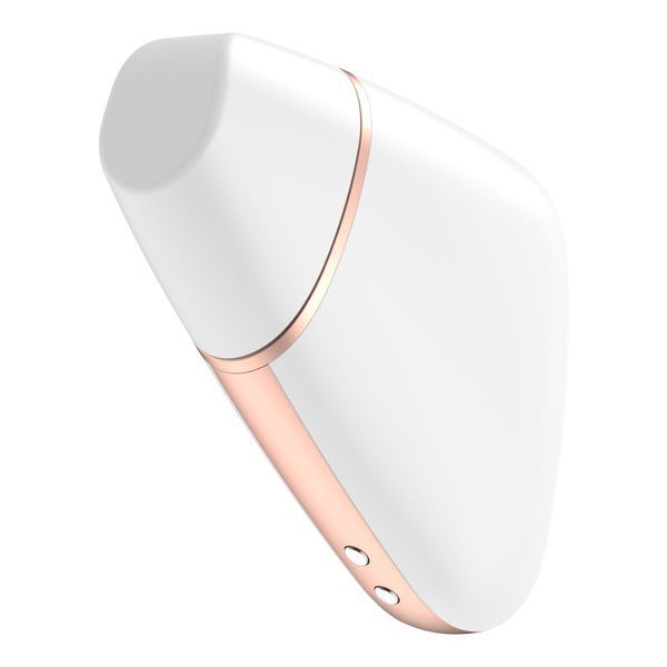 Вакуумный клиторальный стимулятор Satisfyer Love Triangle White с управлением через интернет SO3896