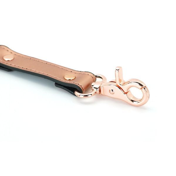 Хрестовина для фіксації Liebe Seele Rose Gold Memory Hog Tie, натуральна шкіра, рожеве золото SO9498