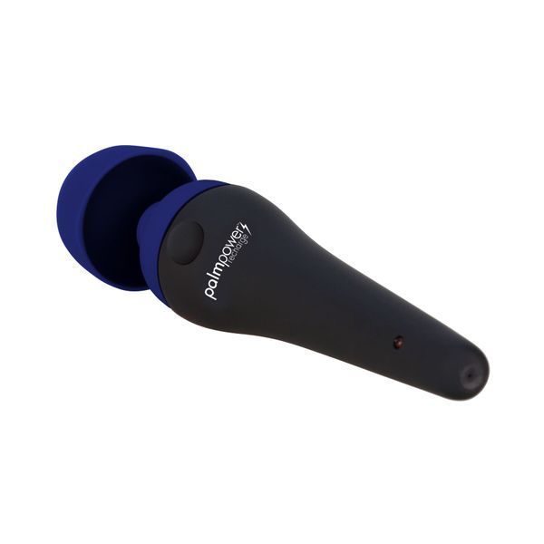 Вибромассажер PalmPower Recharge Blue, перезаряжаемый, гибкая головка, тревел-замок SO8901