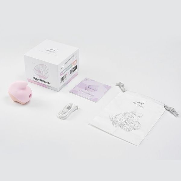 Вакуумний кліторальний смарт-стимулятор Magic Motion Unicorn Pink з вібрацією SO9601