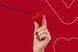 Мини-вибратор &laquo;Сердечко&raquo; FairyGasm PleasureStone red, 9 режимов, на шнурке SX0645 фото 6