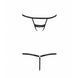 Трусики-стрепы Passion Exclusive SHELLY THONG S/M, black PS27908 фото 5