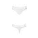 Трусики-бразилиана из хлопка Passion PS005 PANTIES XL, white SO4226 фото 5