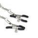 Затискачі для сосків із сердечком Liebe Seele Glow-in-dark Nipple Clamps Blue, світяться в темряві SX1683 фото 3