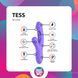 Вибратор-кролик Good Vibes Only - Tess Rabbit Vibrator with G-Spot Stimulator SX3065 фото 11