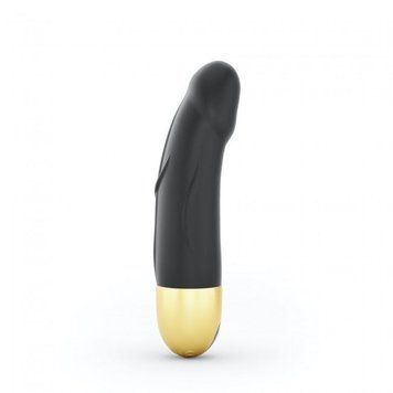 Вібратор Dorcel Real Vibration S Gold 2.0, діаметр 3,7см, перезаряджуваний, для точки G SO3565