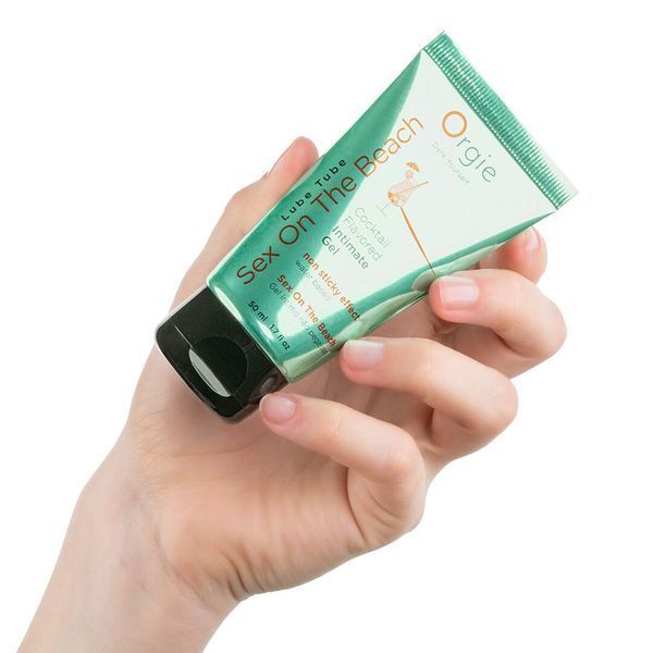 Лубрикант на водной основе Orgie Lube Tube Sex On The Beach, 50 мл, персиково-апельсиновый вкус SX1518