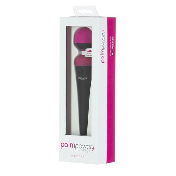 Вібромасажер PalmPower Recharge Pink, перезаряджуваний, гнучка головка, тревел-замок SO8902
