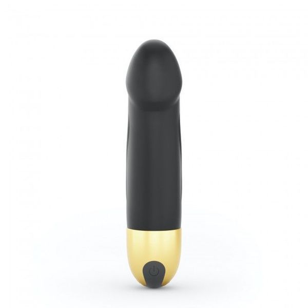 Вібратор Dorcel Real Vibration S Gold 2.0, діаметр 3,7см, перезаряджуваний, для точки G SO3565