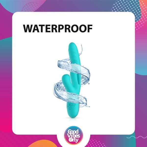 Вибратор-кролик Good Vibes Only - Lisa Thrusting Rabbit Vibrator with G-Spot Stimulator SX3066