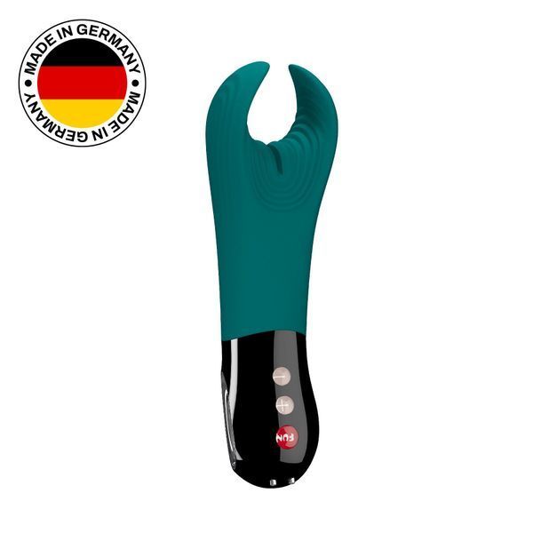 Вібратор для пеніса Fun Factory MANTA deep sea blue/black, підходить для парних ігор SX0965