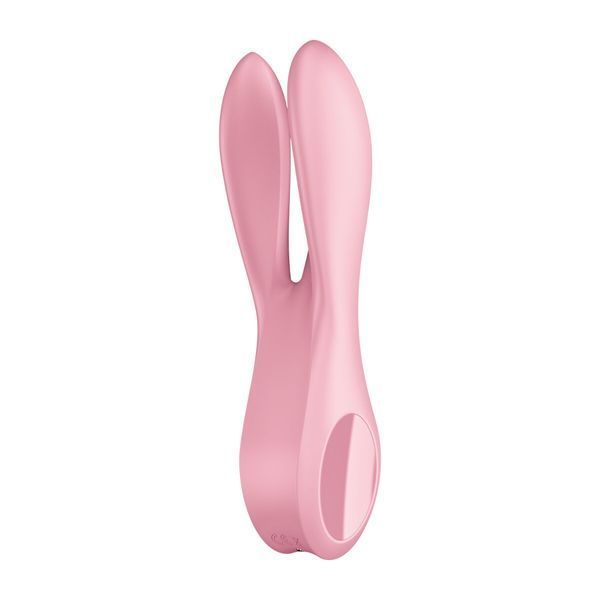Клиторальный вибратор Satisfyer Threesome 1 Pink с тремя гибкими пальчиками SO6985