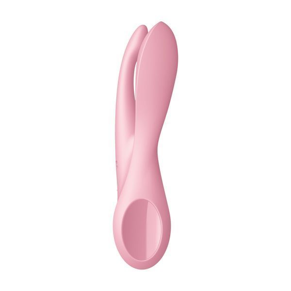 Клиторальный вибратор Satisfyer Threesome 1 Pink с тремя гибкими пальчиками SO6985