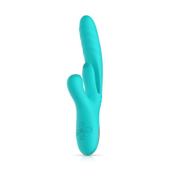 Вибратор-кролик Good Vibes Only - Lisa Thrusting Rabbit Vibrator with G-Spot Stimulator SX3066