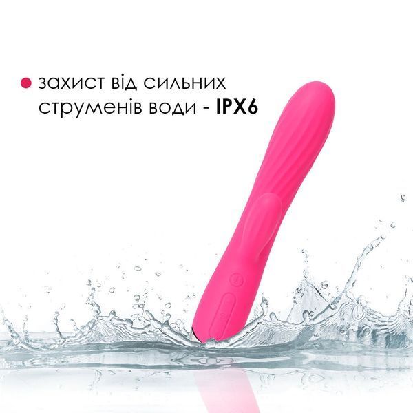 Интеллектуальный вибратор-кролик с подогревом Svakom Angel Plum Red SO4848