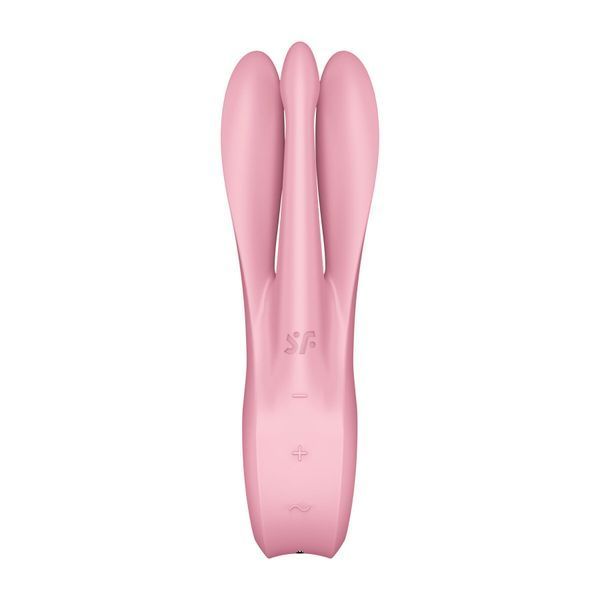 Клиторальный вибратор Satisfyer Threesome 1 Pink с тремя гибкими пальчиками SO6985