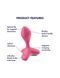 Анальная пробка с вибрацией Satisfyer Game Changer Pink SO6104 фото 4