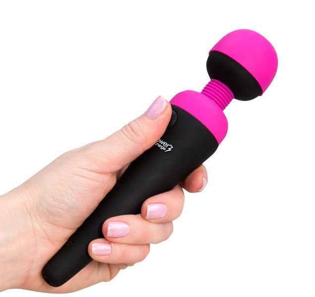 Вібромасажер PalmPower Recharge Pink, перезаряджуваний, гнучка головка, тревел-замок SO8902