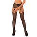 Эротические колготки-бодистокинг Obsessive Garter stockings S821 S/M/L SO8162 фото 1