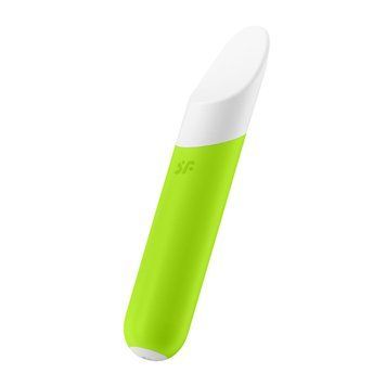 Мини-вибратор с гибким язычком Satisfyer Ultra Power Bullet 7 Green SO5435