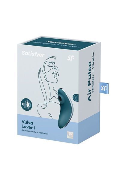 Вакуумный вибратор Satisfyer Vulva Lover 1 Blue SO6713